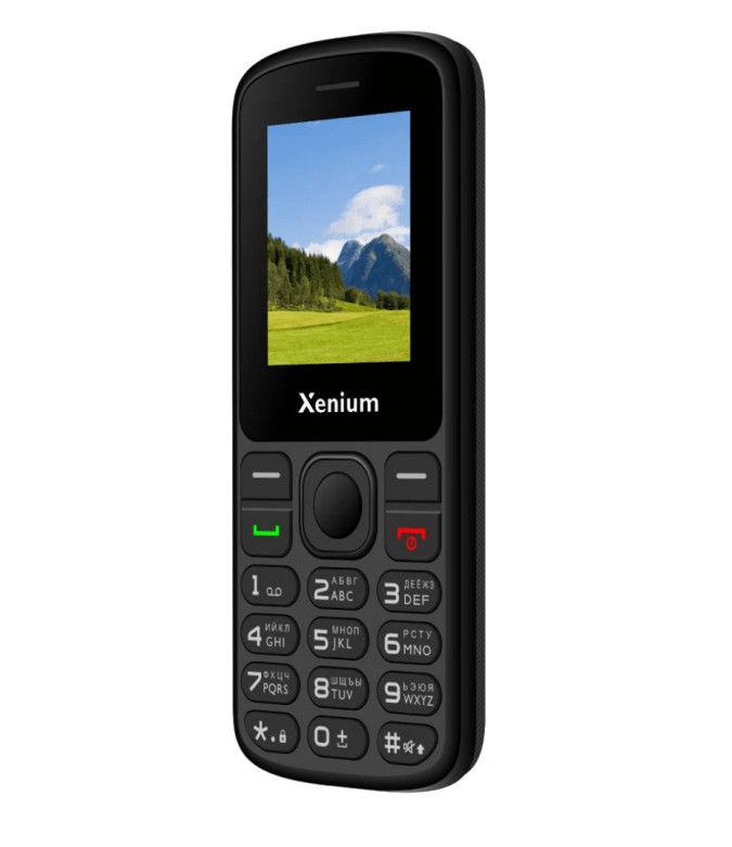 Мобильный телефон Xenium X160 черный 1 Мобильный телефон Xenium X160 черный 1