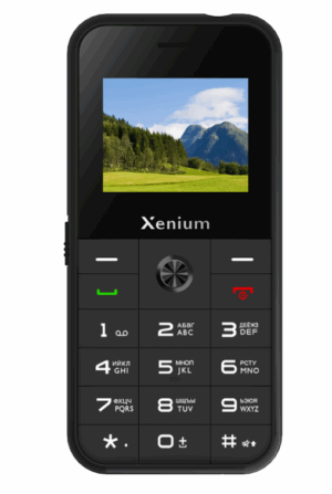 Мобильный телефон  Xenium X718 черный 1