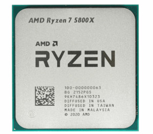 Процессор AMD Ryzen 7 5800X 100-000000063 3.8GHz, 8 cores, 16 threads, 32MB L3, 105W, AM4, 7nm 1