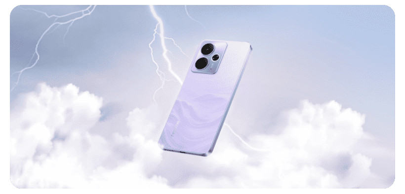 Смартфон Realme 14T 5G 12/256 Gb Фиолетовый 10 Realme-14T-10