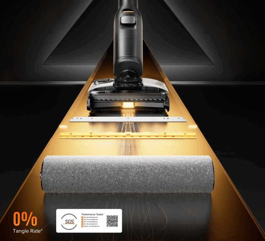 Roborock F25 LT - вертикальный пылесос для сухой и влажной уборки