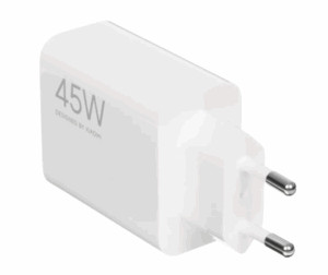 Сетевое зарядное устройство Xiaomi 45W HyperCharge Combo (Type-A) белый 1
