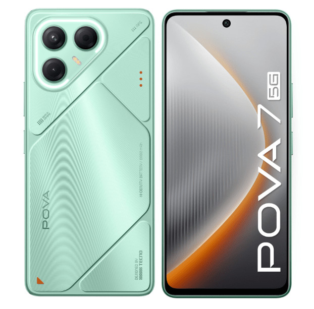 Смартфон TECNO POVA 7 5G 8/256GB Oasis Green 1 Смартфон TECNO POVA 7 5G 8/256GB Oasis Green 1