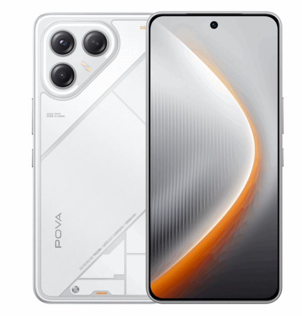 Смартфон TECNO POVA 7 Ultra  5G 12/256GB Geek White 1