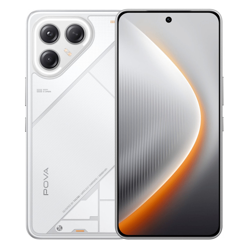 Смартфон TECNO POVA 7 Ultra 5G 12/256GB Geek White 1 Смартфон TECNO POVA 7 Ultra 5G 12/256GB Geek White 1