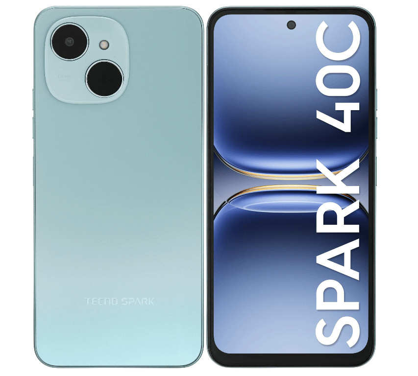 Смартфон TECNO Spark 40C 4/128 ГБ Ripple Blue 1 Смартфон TECNO Spark 40C 4/128 ГБ Ripple Blue 1