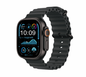 Умные часы Apple Watch Ultra 2 49 мм Titanium Case GPS + Cellular, Black Ocean Band 1
