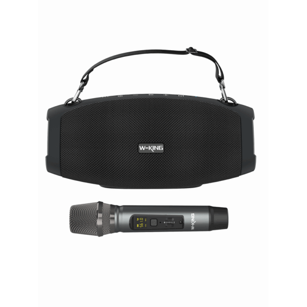 Портативная колонка W-King X10+ (One mic) (черный) 1