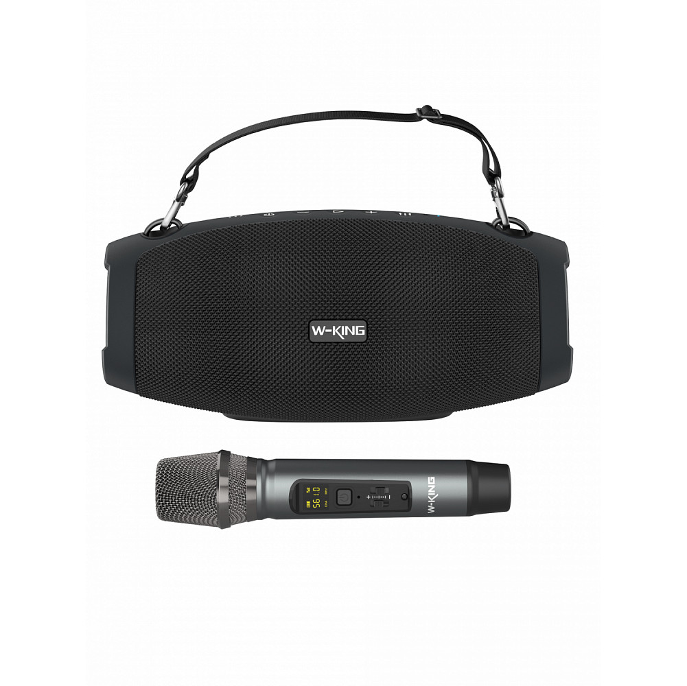Портативная колонка W-King X10+ (One mic) (черный) 1 Портативная колонка W-King X10+ (One mic) (черный) 1