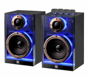 Аккустическая система 2.0 DEFENDER Futuro 20Вт, BT/USB/TF/AUX/2400мАч 65087 1 Аккустическая система 2.0 DEFENDER Futuro 20Вт, BT/USB/TF/AUX/2400мАч 65087 1