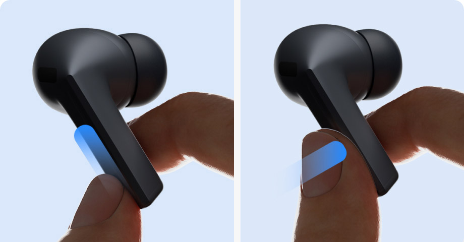 Наушники TWS Samsung Buds3 FE серый 5 Наушники TWS Samsung Buds3 FE серый 5