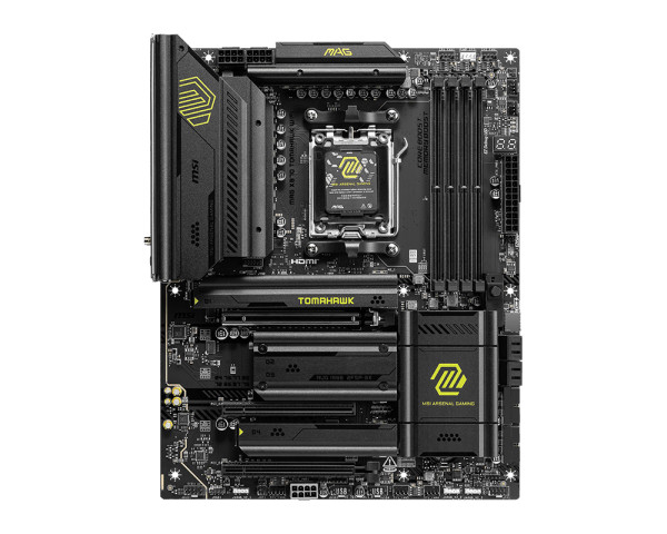 MB sAM5 MSI Mag X870 Tomahawk Wifi, 4xDDR5, 3*PCIEx16, 4*M.2, 4*TypeC, 2*USB3.2Gen2, 7*USB3.2Gen1, 8 26 MB sAM5 MSI Mag X870 Tomahawk Wifi, 4xDDR5, 3*PCIEx16, 4*M.2, 4*TypeC, 2*USB3.2Gen2, 7*USB3.2Gen1, 8 26