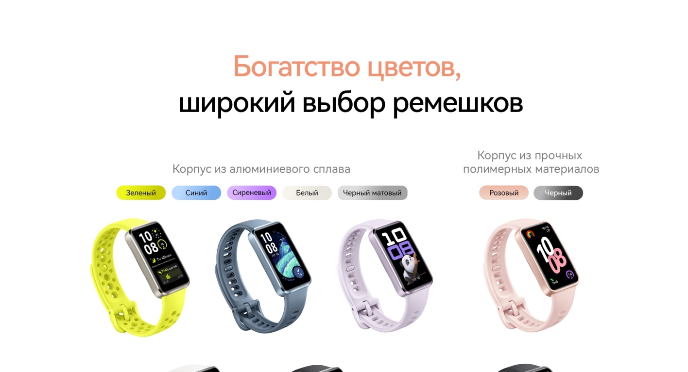 Фитнесс-браслет Huawei Band 10 NOR-B29 Черный матовый 5