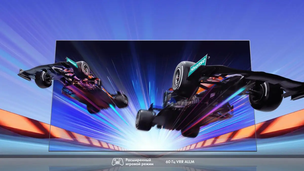 43" Телевизор Hisense 43A6N черный 3840x2160, 4K Ultra HD, 60 Гц, Wi-Fi, Smart TV, VIDAA 11