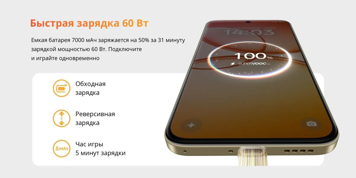 Смартфон Realme 15T 8/256 Gb Темно-серый 4