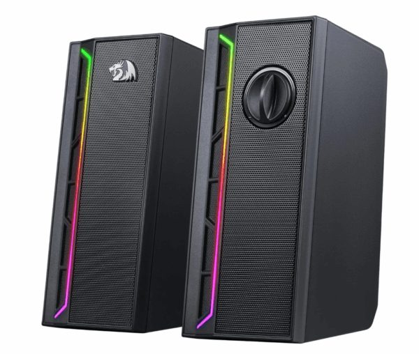 Аккустическая 2.0 система Reddragon Calliope черный, 6Вт,RGB,USB+3.5мм 1