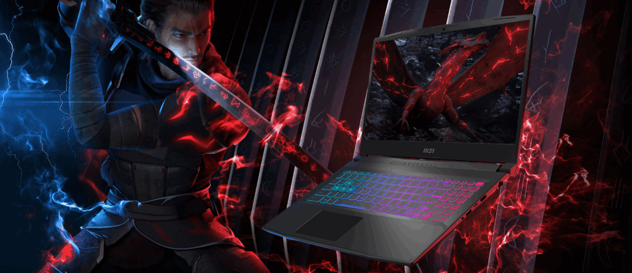 Ноутбук MSI 17 GF76 Katana B12VEK-1495XRU 1