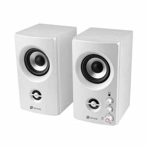 Колонки Oklick OK-164 2.0 белый 30Вт 1201274 2 Колонки Oklick OK-164 2.0 белый 30Вт 1201274 2