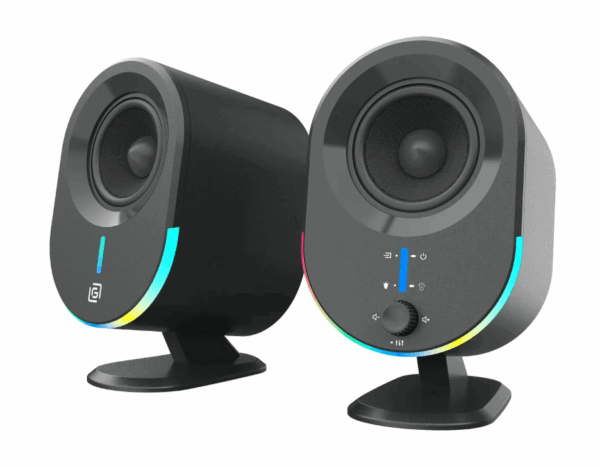 Колонки Oklick OK-303A 2.0 черный 20Вт  BT 2024145 1