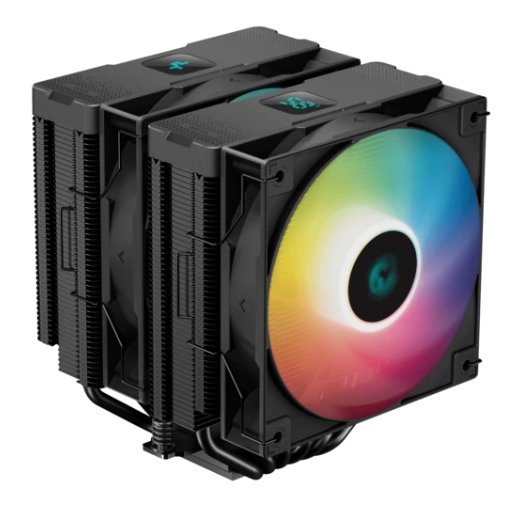 Кулер Deepcool AG620 Digital Soc-AM5/AM4/1151/1200/2066/1700 4-pin 29.4dB Al+Cu 260W 1370gr Ret 1 Кулер Deepcool AG620 Digital Soc-AM5/AM4/1151/1200/2066/1700 4-pin 29.4dB Al+Cu 260W 1370gr Ret 1