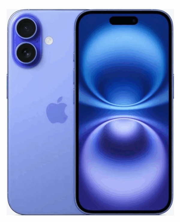 Смартфон Apple iPhone 16 256 ГБ, Dual: nano SIM + eSIM, Ультрамарин 1