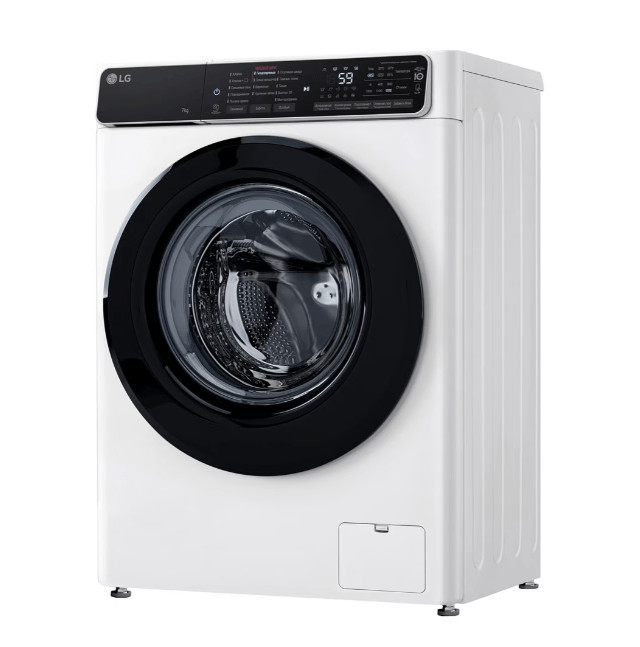 Стиральная машина LG F2H5HS6W 60x45x85 см :A фронт. макс.:7кг белый 1200 об/мин, пар 1 Стиральная машина LG F2H5HS6W 60x45x85 см :A фронт. макс.:7кг белый 1200 об/мин, пар 1