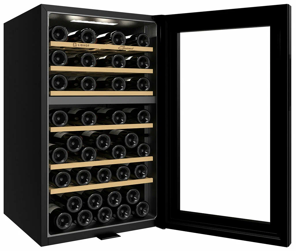 Винный шкаф Libhof GMD-54 black 4 Винный шкаф Libhof GMD-54 black 4