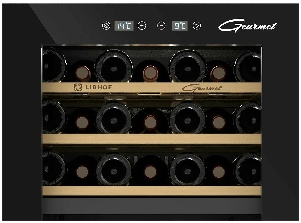 Винный шкаф Libhof GMD-54 black 6 Винный шкаф Libhof GMD-54 black 6