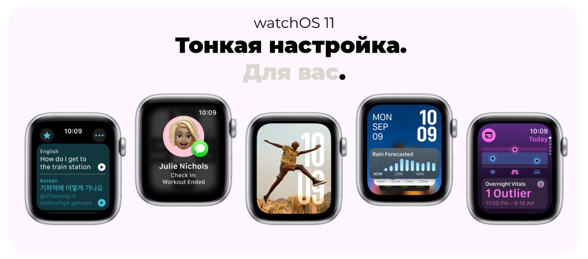 Смарт-часы Apple Watch SE (2024) 44mm Aluminium Case, Sport Band (Серебристый) S/M 4 Apple-Watch-SE-2024-05