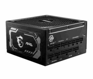 Блок питания MSI Mag A1000GL PCIE5, 1000W (306-7ZP9B11-CE0), 80+ Gold, полностью модульный, ATX 3.0, 1