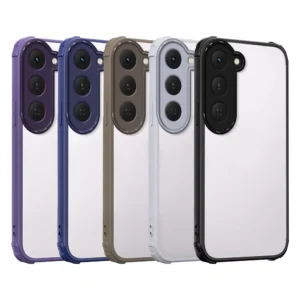 Чехол-накладка Fasion Case для Tecno Spark 40 Pro+ 4G с защитой камеры Кофейный 1