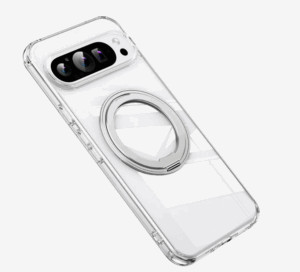 Чехол-накладка ROSKO для Google Pixel 10 Pro с MagSafe Прозрачный 1