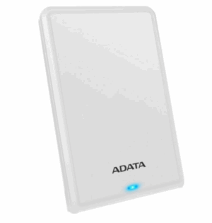 HDD A-DATA 2TB HV620S, 2,5" , USB 3.2, Slim, белый 1