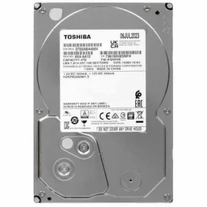 HDD Toshiba DT02ABA400 3.5" SATA 4Tb, 5400rpm, 128MB buffer, 512e, SMR, 1 year 1