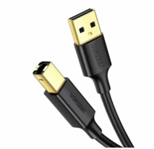 Кабель для принтера UGREEN US135 (10350) USB 2.0 A(m) to USB-B(m) Print Cable. Длина: 1,5 м. Цвет: ч 1