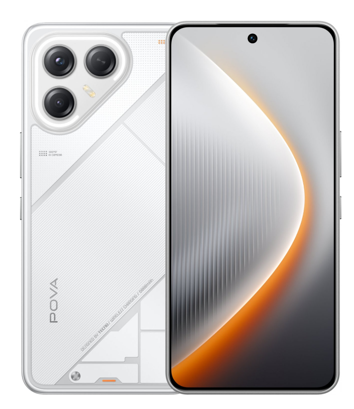 Смартфон TECNO POVA 7 Ultra 5G 8/256GB Geek White 1 Смартфон TECNO POVA 7 Ultra 5G 8/256GB Geek White 1