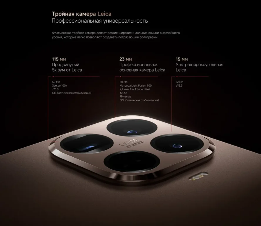 Смартфон Xiaomi Mi 15T Pro 12/256 ГБ Black 5