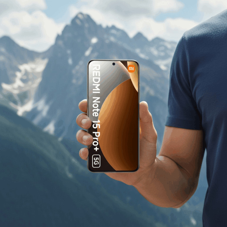 Смартфон Xiaomi Redmi Note 15 Pro Plus 5G 8/256GB Mocha Brown RU 2 CrystalRes AMOLED 1.5K