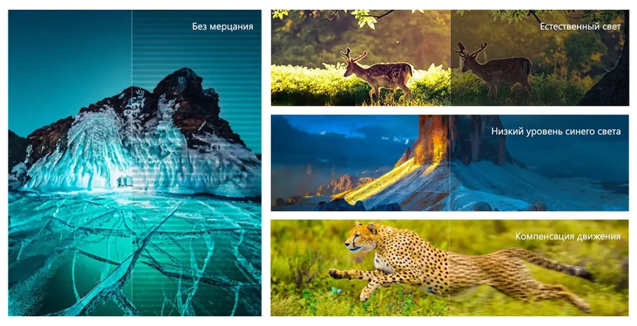 55" Телевизор TCL 55P7K черный QLED 3840x2160, 4K UltraHD, 60 Гц, Wi-Fi, Smart TV, Google TV 17