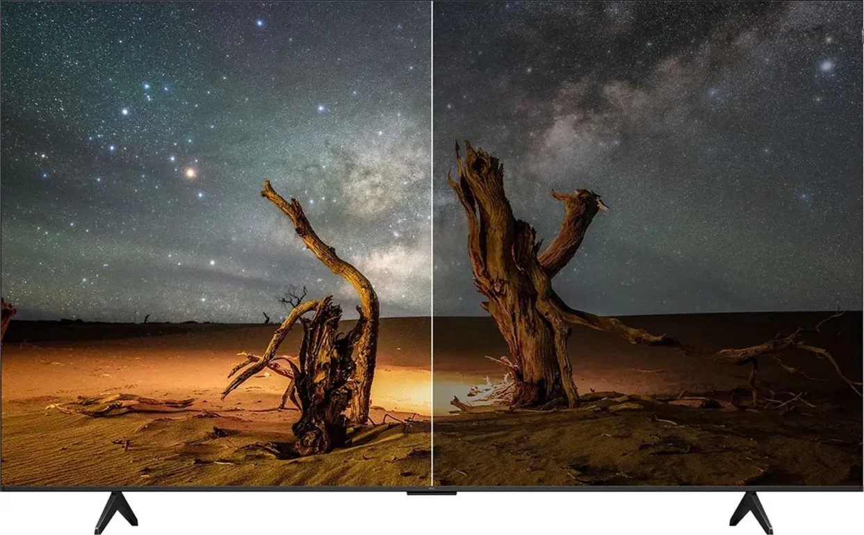 55" Телевизор TCL 55P7K черный QLED 3840x2160, 4K UltraHD, 60 Гц, Wi-Fi, Smart TV, Google TV 11