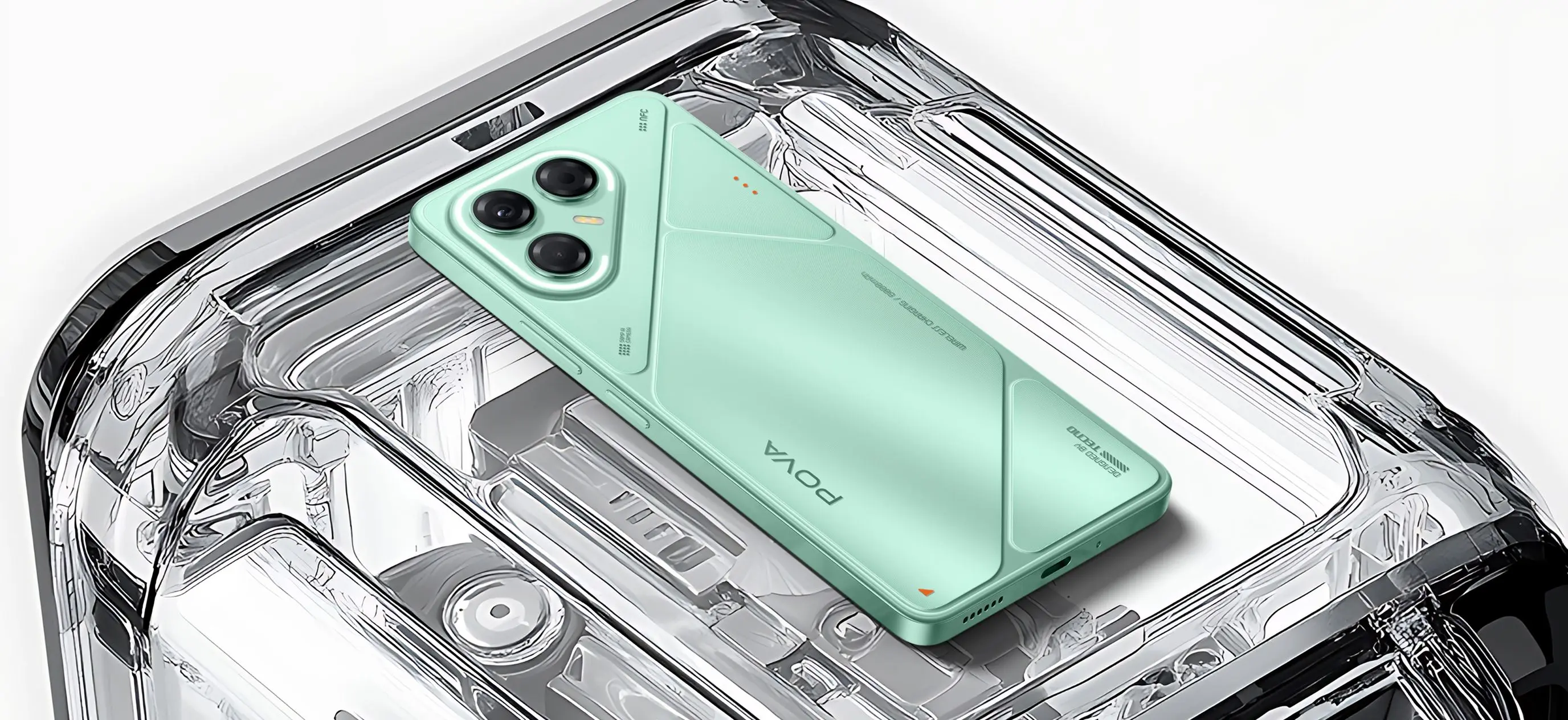 Смартфон TECNO POVA 7 5G 8/128GB Magic Silver 6