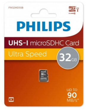 Флэш-карты Philips microSDHC 32GB Class 10 (без SD адапт) 1