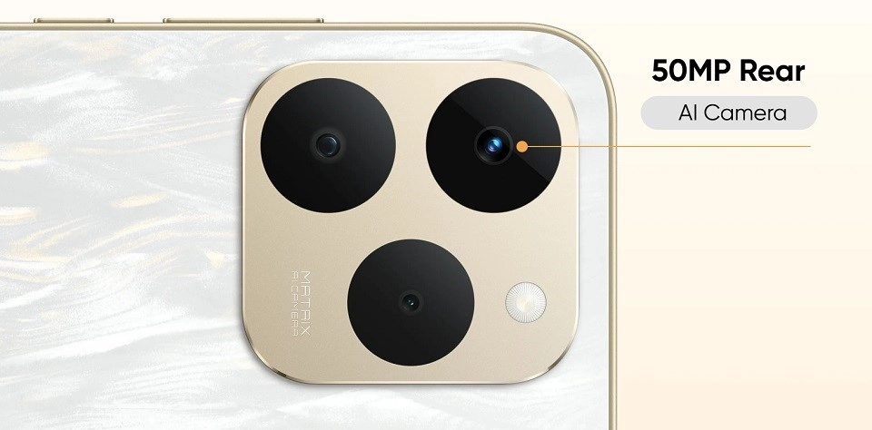 Смартфон realme 15T 5G 8/256 ГБ, RMX5111, Android 15, NFC, Голубой металлик 5