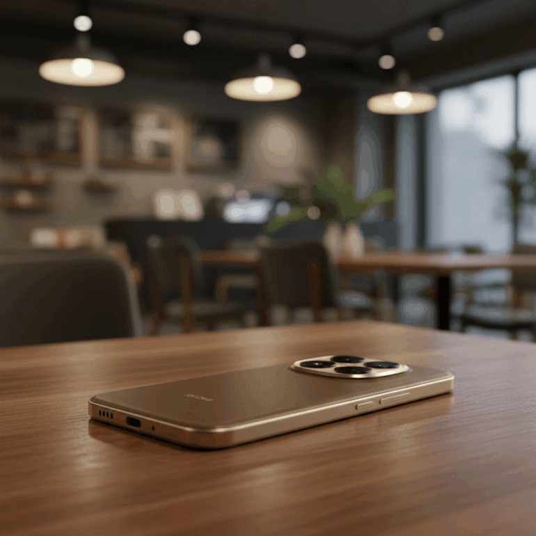 Смартфон Xiaomi Redmi Note 15 Pro Plus 5G 8/256GB Mocha Brown RU 5 Snapdragon 7s 4-го поколения