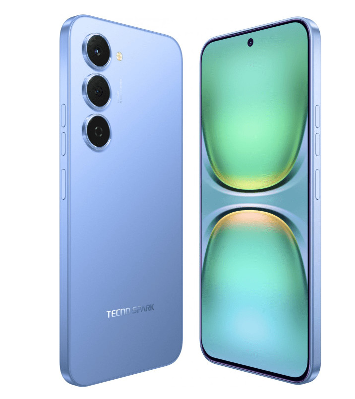 Смартфон TECNO Spark 40 Pro 8/256 ГБ Lake Blue 2 Смартфон TECNO Spark 40 Pro 8/256 ГБ Lake Blue 2
