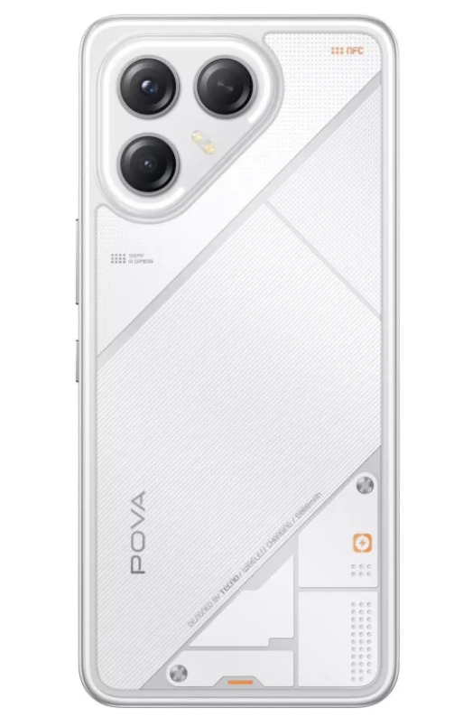 Смартфон TECNO POVA 7 Ultra 5G 8/256GB Geek White 7 Смартфон TECNO POVA 7 Ultra 5G 8/256GB Geek White 7