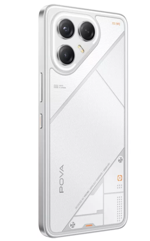 Смартфон TECNO POVA 7 Ultra 5G 8/256GB Geek White 6 Смартфон TECNO POVA 7 Ultra 5G 8/256GB Geek White 6