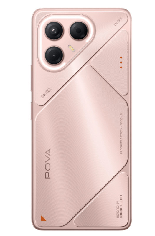 Смартфон TECNO POVA 7 5G 8/256GB Stardust Pink 7 Смартфон TECNO POVA 7 5G 8/256GB Stardust Pink 7