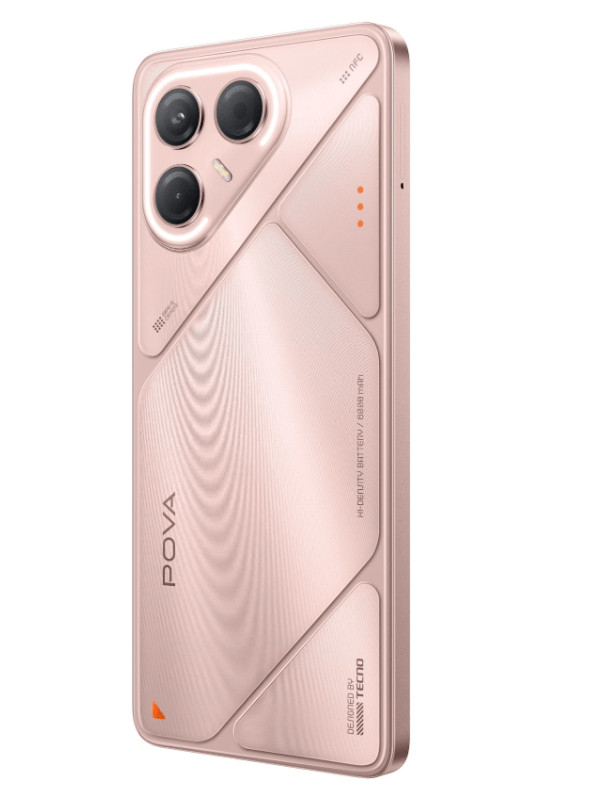 Смартфон TECNO POVA 7 5G 8/256GB Stardust Pink 6 Смартфон TECNO POVA 7 5G 8/256GB Stardust Pink 6