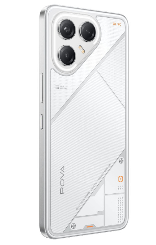Смартфон TECNO POVA 7 Ultra 5G 12/256GB Geek White 6 Смартфон TECNO POVA 7 Ultra 5G 12/256GB Geek White 6